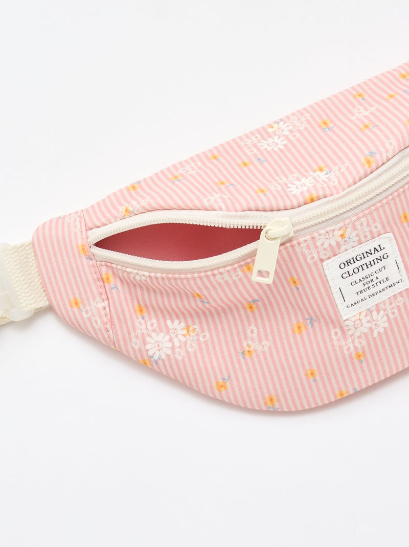 Katoenen heuptas met all-over bloemenprint Rose - Kiabi