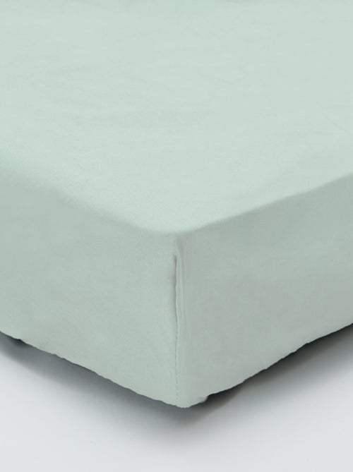 Katoenen hoeslaken (150x200cm) - Kiabi