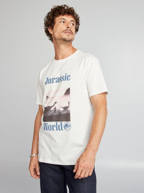 Katoenen Jurassic World-T-shirt - Kiabi
