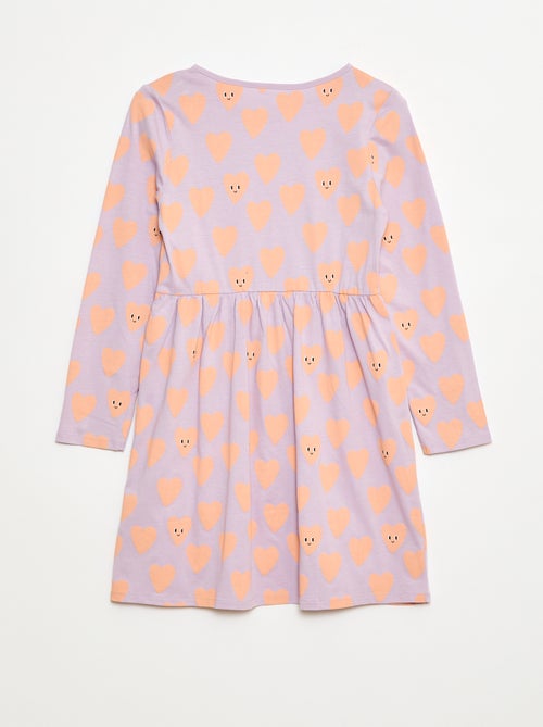 Katoenen jurk met motiefje - Kiabi Katoenen jurk met motiefje - Kiabi