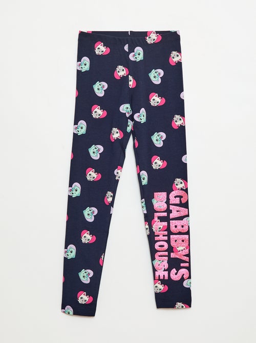 Katoenen legging met 'Gabby's Poppenhuis'-print - Kiabi