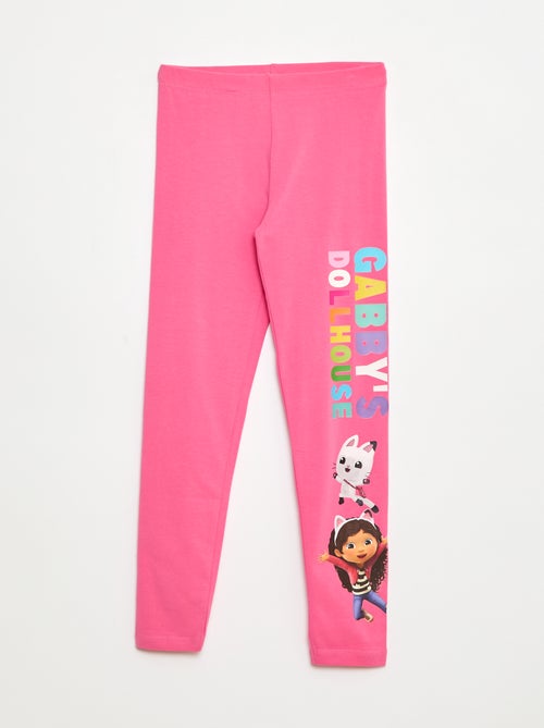 Katoenen legging met 'Gabby's Poppenhuis'-print - Kiabi