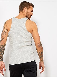 Katoenen mouwloze top - Kiabi