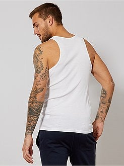 Katoenen mouwloze top - Kiabi