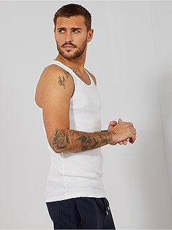 Katoenen mouwloze top - Kiabi