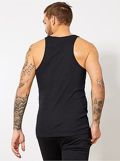 Katoenen mouwloze top - Kiabi