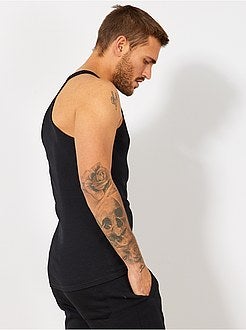 Katoenen mouwloze top - Kiabi