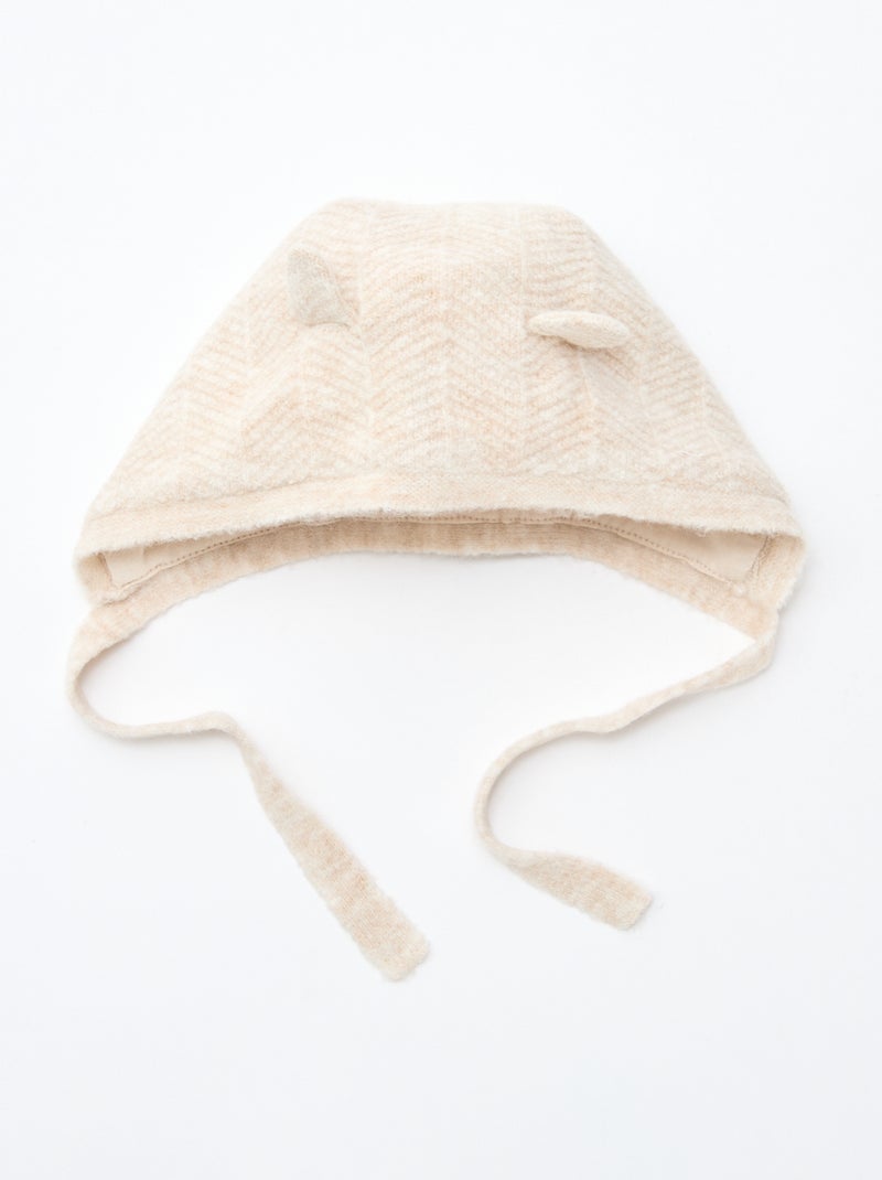 Katoenen muts Biege - Kiabi