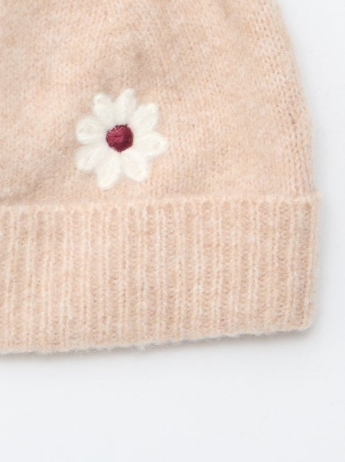 Katoenen muts met borduursel - Kiabi