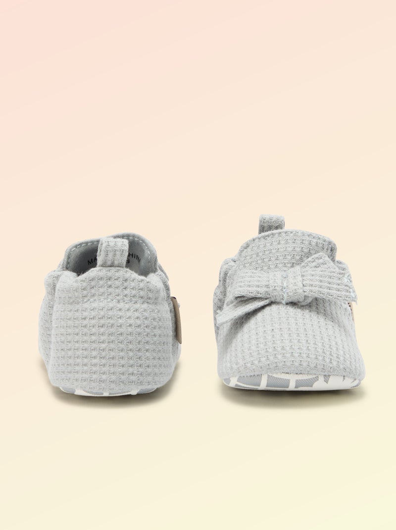 Katoenen pantoffels 'Kitchoun' Blauw - Kiabi