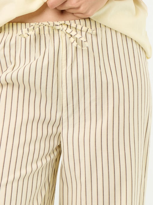 Katoenen pyjamaset - T-shirt + broek - Kiabi