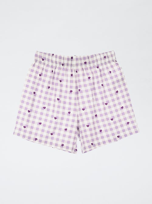 Katoenen pyjamaset 'Kuromi' - Kiabi