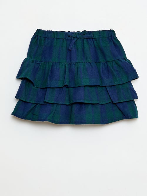 Katoenen rok met ruitjes - Kiabi Katoenen rok met ruitjes - Kiabi