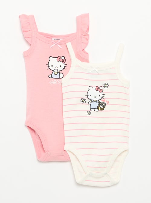 Katoenen rompertjes 'Hello Kitty' - Kiabi