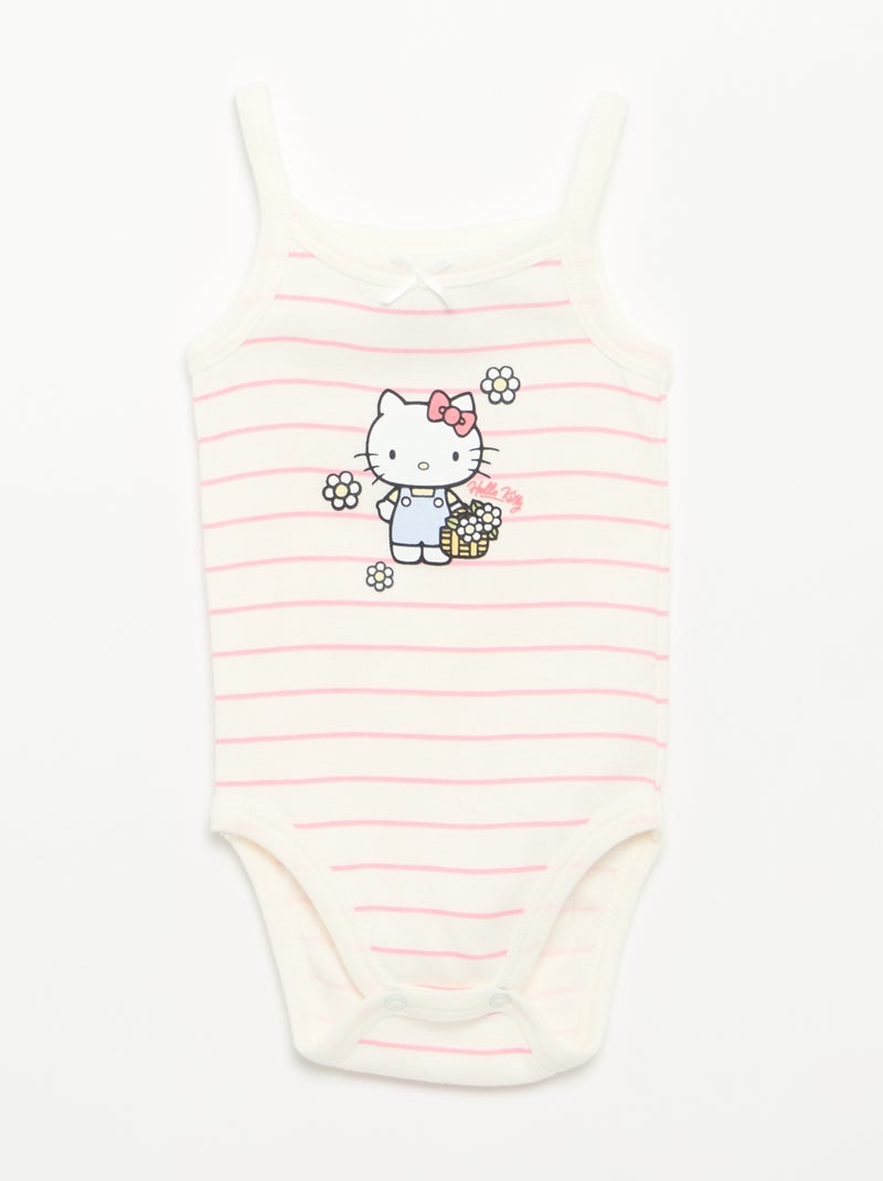 Katoenen rompertjes 'Hello Kitty' Rose - Kiabi