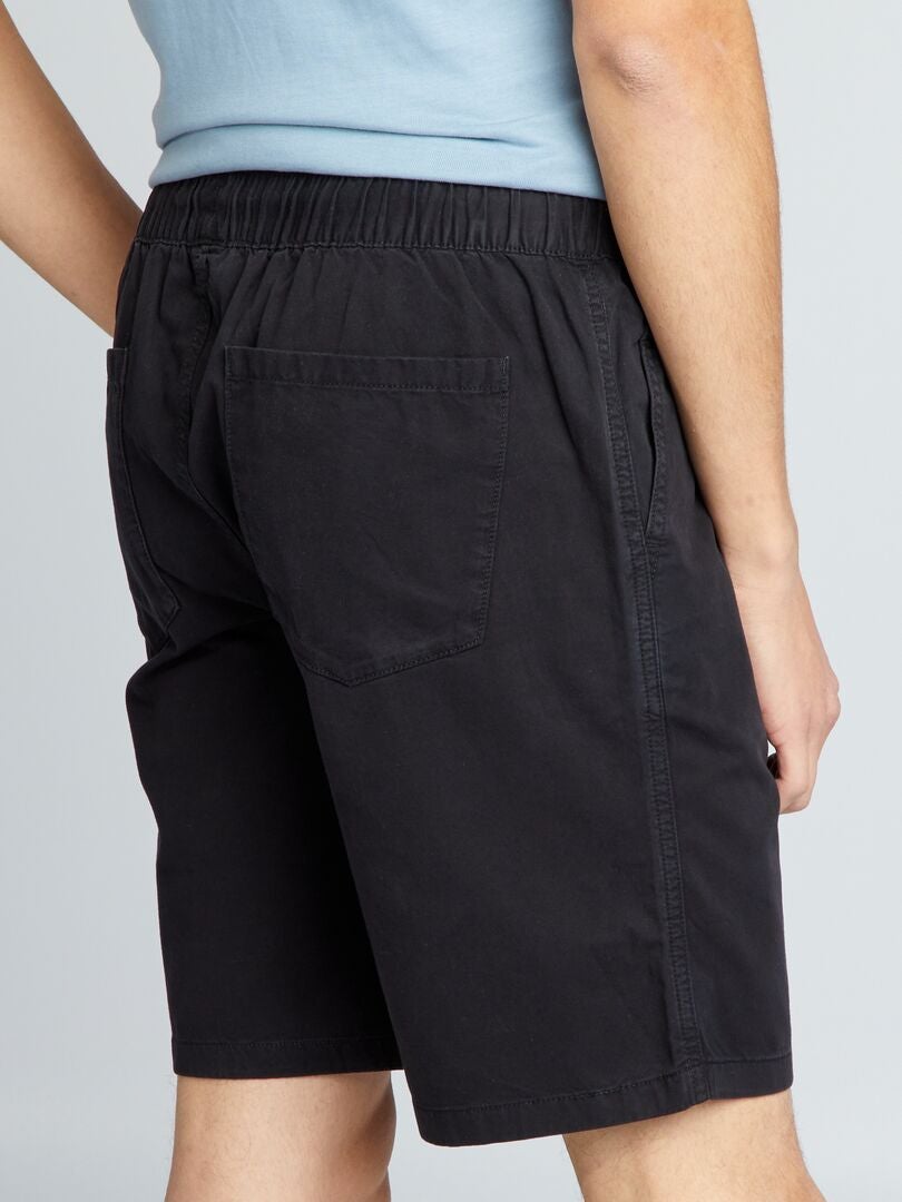 Casual Zomer Shorts Indicode Conor Katoenen Shorts Voor Heren - Regular Fit, Met Zij- En Achterzakken, Incl. Riem Casual Shorts Voor Vrije Tijd