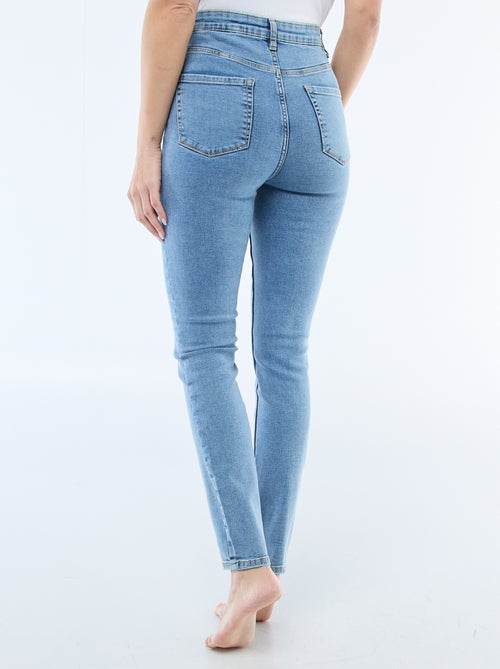 Katoenen skinny spijkerbroek met veel stretch - Kiabi