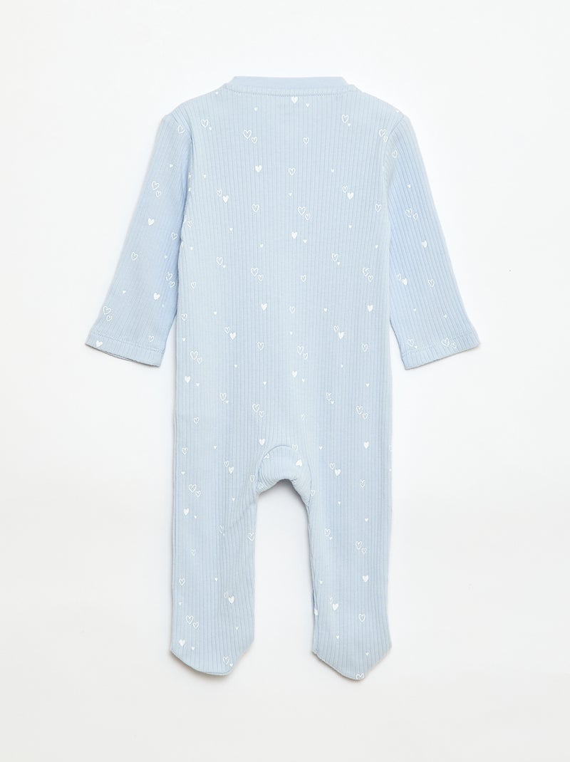 Katoenen slaappak Blauw - Kiabi