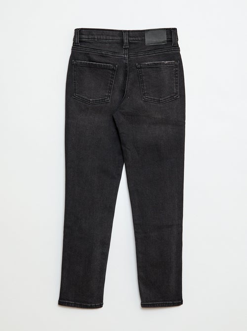 Katoenen slim-fit broek van stretchdenim - Kiabi