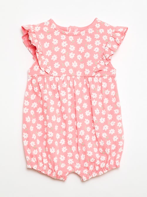 Katoenen speelpakje met print - Kiabi