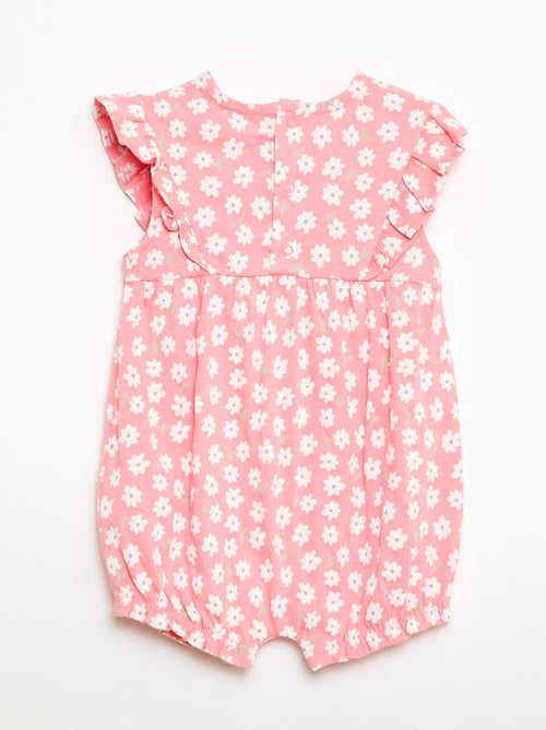 Katoenen speelpakje met print - Kiabi