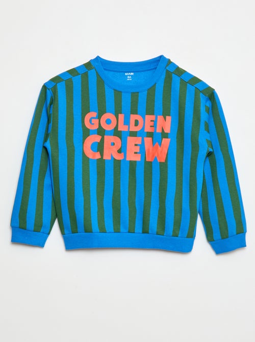 Katoenen sweater met print - Kiabi