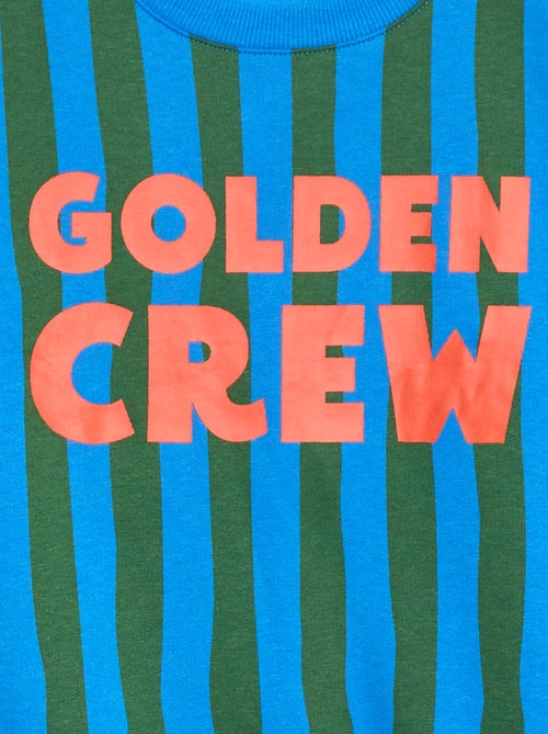 Katoenen sweater met print - Kiabi