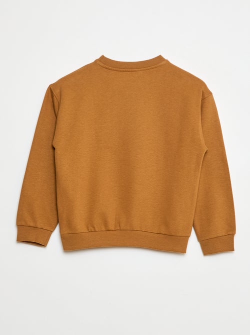 Katoenen sweater met print - Kiabi