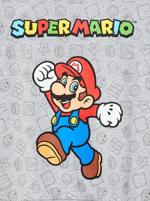 Katoenen sweater met print 'Fashion UK' 'Mario' - Kiabi