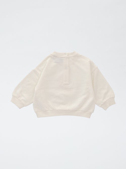 Katoenen sweater met The Rolling Stones-print - Kiabi