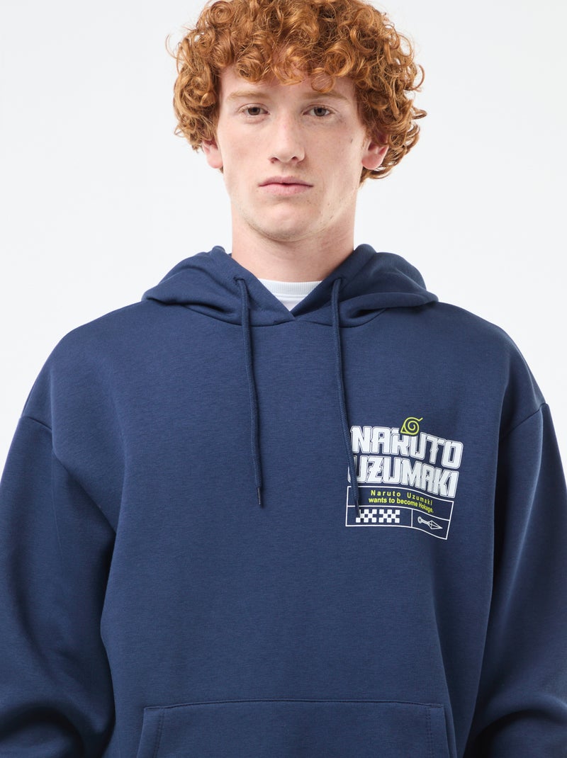 Katoenen sweater 'Sahinler' 'Naruto' Blauw - Kiabi