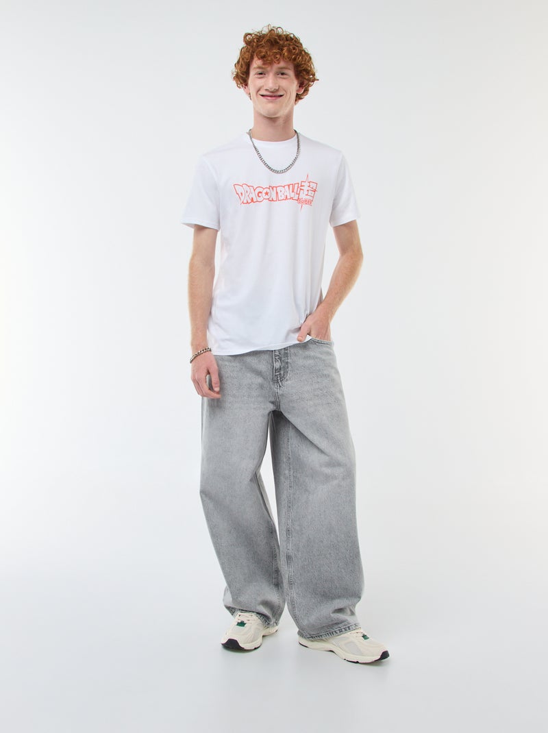 Katoenen T-shirt 'Dragon Ball Z' wit - Kiabi