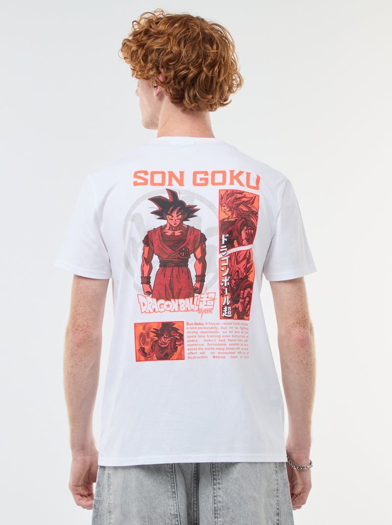 Katoenen T-shirt 'Dragon Ball Z' wit - Kiabi