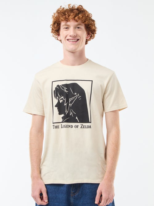 Katoenen T-shirt 'Fashion UK' 'Zelda' - Kiabi