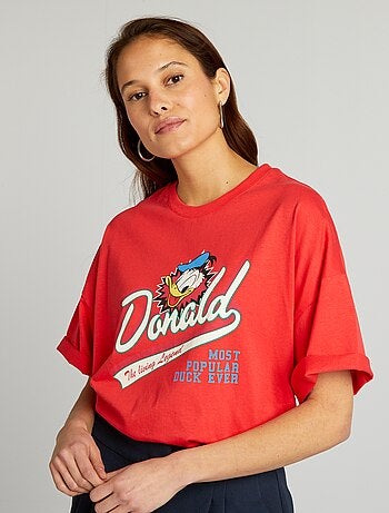 Katoenen T-shirt met Donald Duck-print - Kiabi