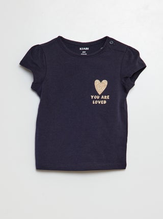 Katoenen T-shirt met print