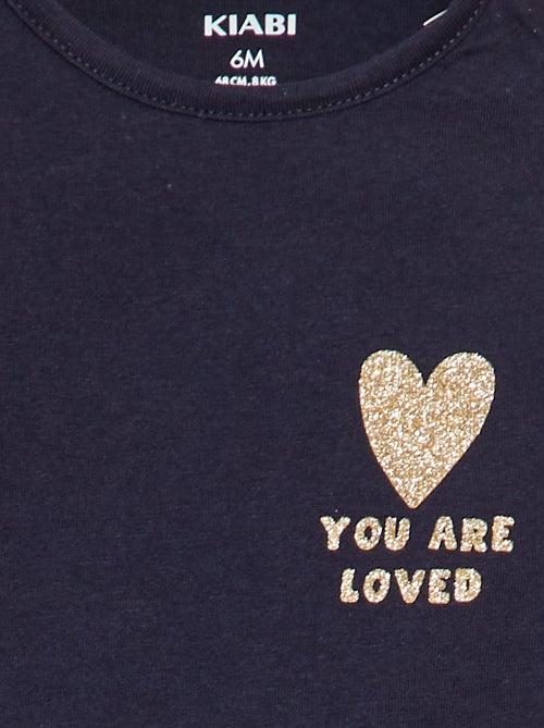 Katoenen T-shirt met print - Kiabi