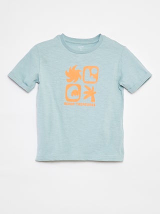 Katoenen T-shirt met print