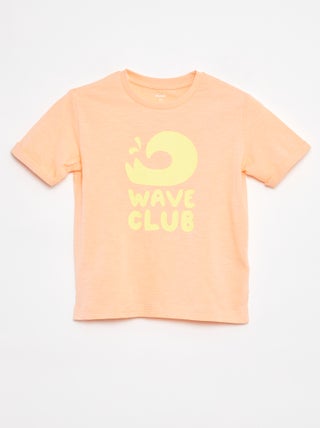 Katoenen T-shirt met print
