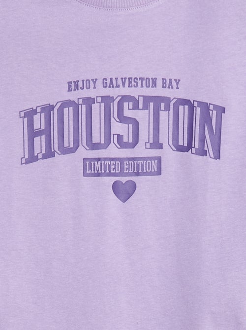 Katoenen T-shirt met print - Kiabi