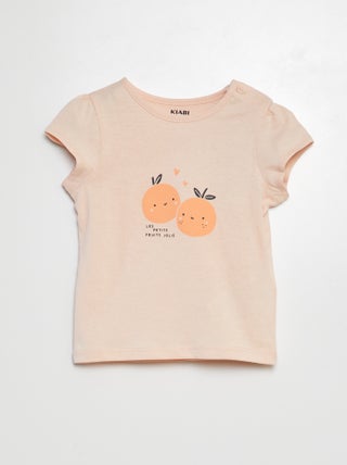 Katoenen T-shirt met print