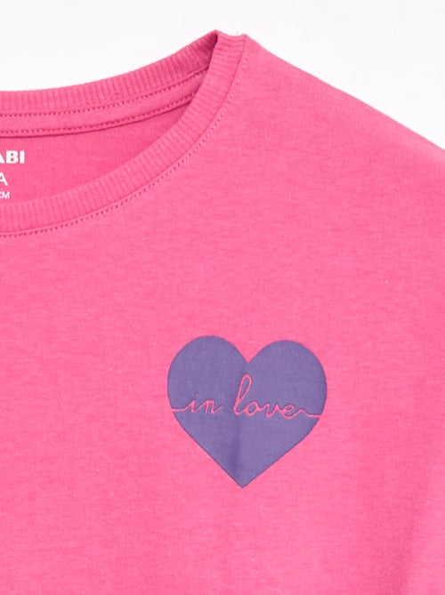 Katoenen T-shirt met print - Kiabi