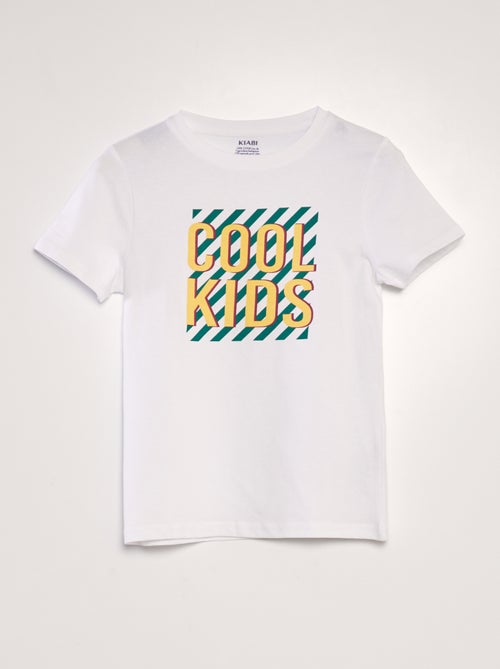 Katoenen T-shirt met print - Kiabi