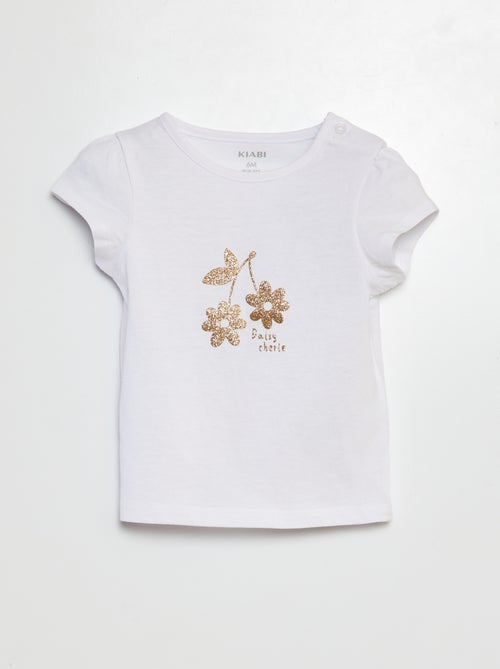 Katoenen T-shirt met print - Kiabi