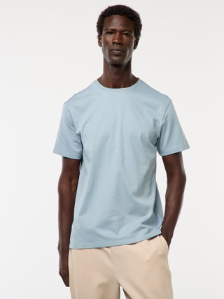 Katoenen T-shirt met ronde hals