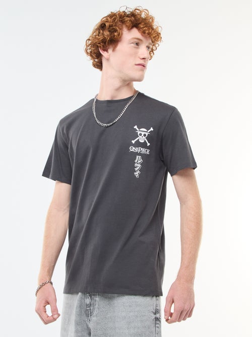 Katoenen T-shirt 'One Piece' - Kiabi
