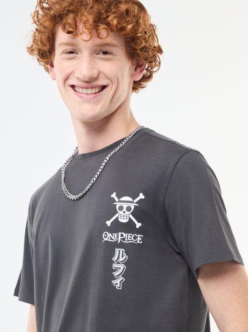 Katoenen T-shirt 'One Piece' - Kiabi
