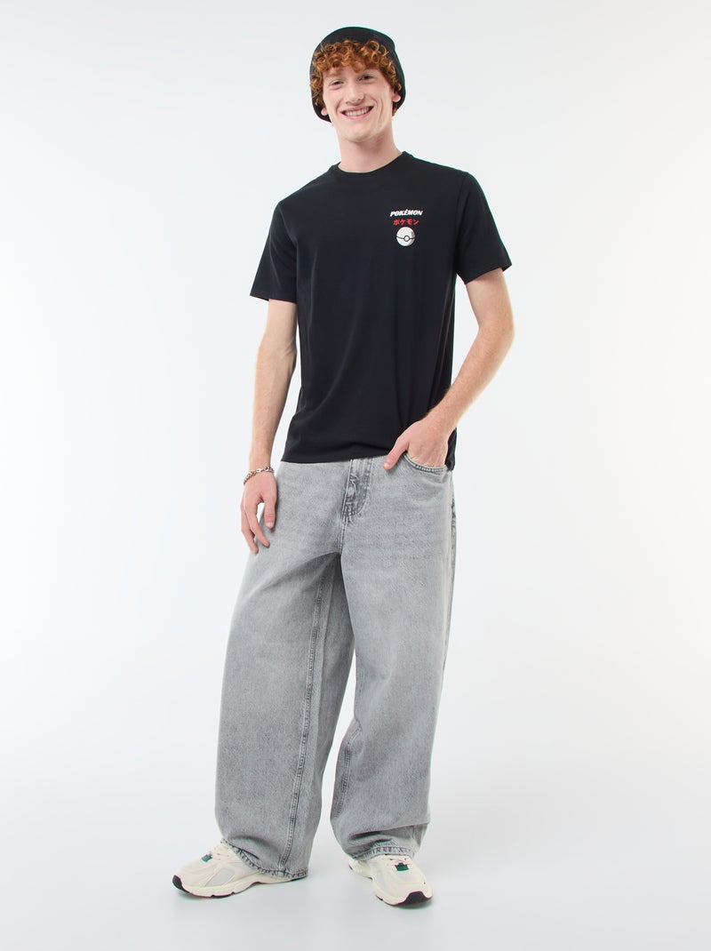 Katoenen T-shirt 'Sahinler' 'Pokémon' zwart - Kiabi