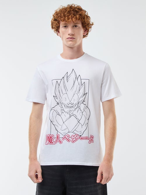 Katoenen T-shirt 'Sun City' 'Dragon Ball Z' - Kiabi
