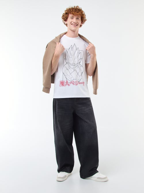 Katoenen T-shirt 'Sun City' 'Dragon Ball Z' - Kiabi